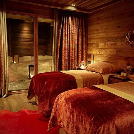 Feriehus Zeitgenossisches Weihnachtliches Chalet Damron *